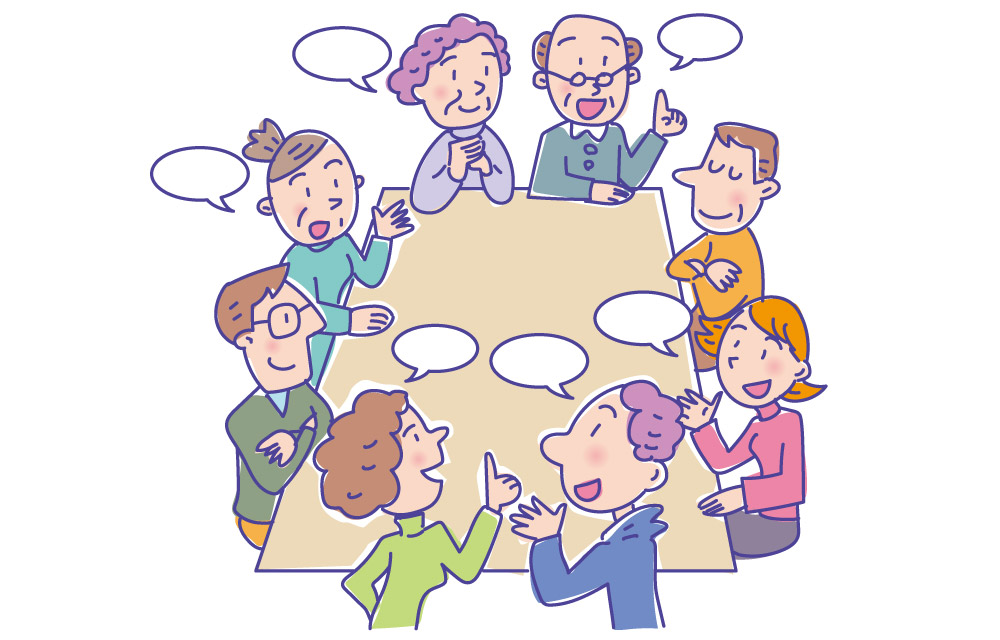 自治会員イラスト